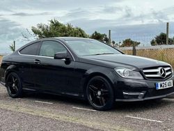Black Used 2013 Mercedes C250 AMG Coupe | £4,900 (Fair price)