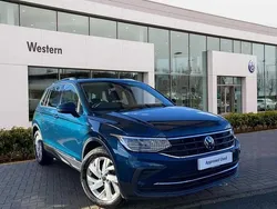 Blue Used 2022 VW Tiguan Life SUV | £19,998 (Fair price)