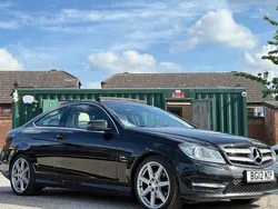 Black Used 2012 Mercedes C180 AMG Coupe | £6,450 (Fair price)