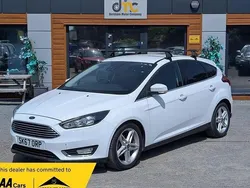 White Used 2017 Ford Focus Titanium Hatchback | £5,295 (Good price)