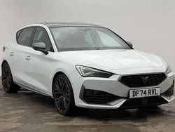 Glacial white Used 2024 Cupra Leon VZ3 Hatchback | £31,340 (Expensive)