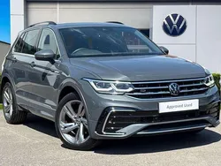 Grey Used 2024 VW Tiguan R-line Edition SUV | £31,989 (Fair price)