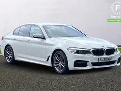 White Used 2020 BMW 520 M Sport Sedan | £21,899 (Good price)