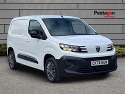 White Used 2024 Peugeot Partner S Van | £17,995 (Expensive)