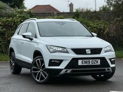 White Used 2019 Seat Ateca XCELLENCE Lux SUV | £16,780 (Fair price)