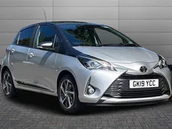 Silver Used 2019 Toyota Yaris Hatchback | £11,995 (Fair price)