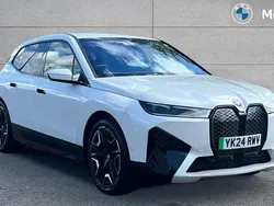 White Used 2024 BMW iX M Sport SUV | £56,345 (Fair price)