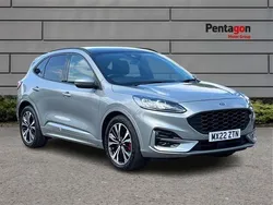 Solar silver premium paint Used 2022 Ford Kuga ST-Line X SUV | £19,595 (Fair price)