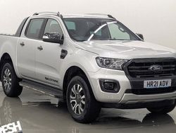 Moondust silver (metallic paint) Used 2021 Ford Ranger Wildtrack Pickup | £15,990 (Super price)