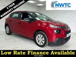 Red Used 2017 Citroën C3 PureTech Hatchback | £4,995 (Good price)