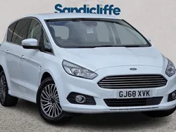 White Used 2018 Ford S-MAX S MPV | £13,828 (Good price)
