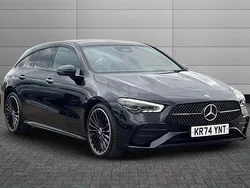 Night black Used 2024 Mercedes CLA200 AMG Line Premium Plus Estate | £31,095 (Fair price)