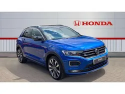 Blue Used 2021 VW T-Roc R-line SUV | £19,116 (Good price)