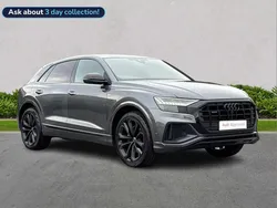 Grey Used 2022 Audi Q8 Black Edition SUV | £47,658 (Fair price)