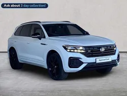 White Used 2023 VW Touareg Black Edition SUV | £44,999 (Fair price)