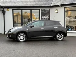 Black Used 2017 Nissan Leaf Acenta Hatchback | £6,495 (A bit pricey)