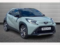 Green New 2025 Toyota Aygo Hatchback | £16,490 (A bit pricey)