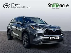 Grey Used 2021 Toyota Highlander SUV | £31,000 (Fair price)