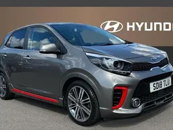 Silver Used 2018 Kia Picanto GT-Line S Hatchback | £9,993 (Fair price)
