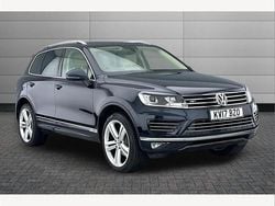Blue Used 2017 VW Touareg R-line Plus SUV | £17,445 (Fair price)