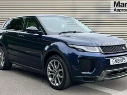 Blue Used 2018 Land Rover Range Rover evoque HSE Dynamic SUV | £20,357 (Fair price)