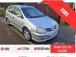 Used 2004 Nissan Almera Tino SE MPV | £995