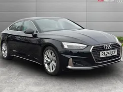 Black Used 2024 Audi A5 Sportback Sport Hatchback | £29,290 (Fair price)