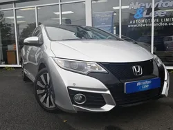 Silver Used 2015 Honda Civic SR Hatchback | £8,400 (Fair price)