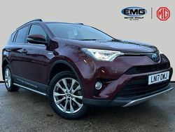Red Used 2017 Toyota RAV4 Estate | £15,499 (Good price)