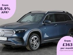 Blue Used 2022 Mercedes EQB300 AMG line SUV | £24,967 (Good price)