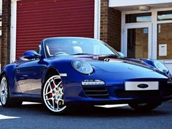 Blue Used 2009 Porsche 911 Carrera 4S Cabriolet Cabriolet | £44,990