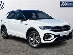 White Used 2024 VW T-Roc R-line SUV | £27,195 (Fair price)
