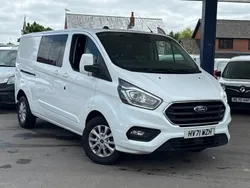 Frozen white (solid paint) Used 2021 Ford Transit Custom Limited Van | £14,995 (A bit pricey)