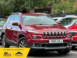 Red Used 2015 Jeep Cherokee Limited SUV | £4,999 (Fair price)