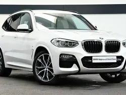 White Used 2019 BMW X3 M Sport SUV | £22,911 (Fair price)