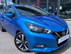 Blue Used 2022 Nissan Micra Tekna Hatchback | £15,705 (Fair price)