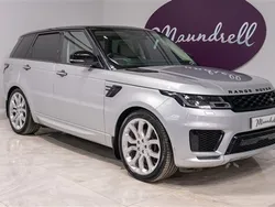 Indus silver Used 2018 Land Rover Range Rover Sport Autobiography Dynamic SUV | £27,490 (Fair price)