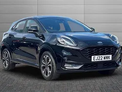 Agate black Used 2022 Ford Puma Gen-E ST-Line Hatchback | £15,650 (Fair price)