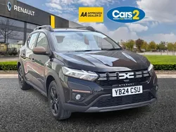 Black Used 2024 Dacia Sandero Extreme Hatchback | £14,440 (Good price)