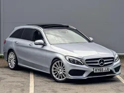 Silver Used 2015 Mercedes C250 AMG Line Premium Plus Estate | £12,995 (A bit pricey)