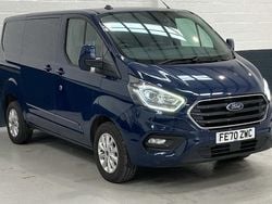Blue Used 2020 Ford Transit Custom Limited Van | £11,495 (Good price)