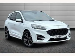 White Used 2022 Ford Kuga ST-Line X SUV | £19,999 (Fair price)