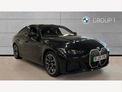 Black Used 2025 BMW i4 M Sport Sedan | £38,450 (Fair price)