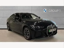 Black Used 2025 BMW i4 M Sport Sedan | £38,450 (Fair price)