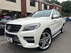 White Used 2013 Mercedes ML350 AMG SUV | £11,988 (Fair price)