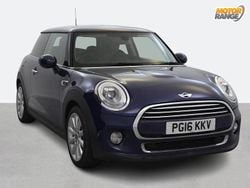 Blue Used 2016 Mini Cooper Hatch Hatchback | £11,895 (Fair price)