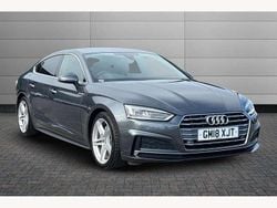 Grey Used 2018 Audi A5 Sportback S-Line Hatchback | £15,150 (Fair price)