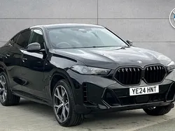 Black Used 2024 BMW X6 M Sport SUV | £61,990 (Fair price)