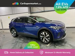 Blue Used 2021 VW ID.4 Pro Performance SUV | £20,197 (Fair price)