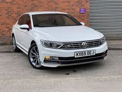 White Used 2015 VW Passat R-line Sedan | £8,495 (Fair price)